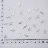 Kutup Yıldızı Desenli Pleksi Pul - 50 Gram - Gümüş