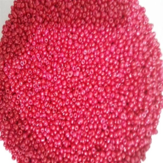 Kum Boncuk 500 Gr - Mercan Kırmızı