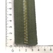 Çanta Fermuarı - Metal Görünümlü Metalize Diş - Haki - 1 Adet