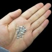 Cam Kırığı Gümüş Teneke Havyar - 100 gr KALIN