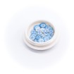 5D Mavi Renkli Mini Çiçek