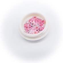 5 D Renkli Pembe Tonları Mini Çiçek