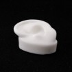 Silikon Kulak Sağ 25 Adet Beyaz - Takı ve Bijuteri Küpe Mankeni