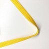 10 Metre - 2 Cm Sarı Puantiyeler Biyetex Koton Biye