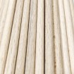 25 Adet - Bambu çubuk - 5 mm x 16 cm ebatlarında
