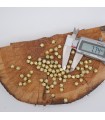 Pütürlü Pramit Boncuk 8 mm Gold 1 kg