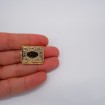25 mm Kapaklı Kolye Ucu - Gold Kaplama