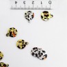 Leopar pul emoji takstil takı bujiteri pulu üstten kulplu 10 mm - 500gr