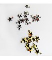 Leopar pul yıldız model takstil takı bujiteri pulu üstten kulplu - 500gr