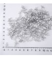 Kutup Yıldızı Pleksi Pul - 500 Gram - Gümüş Simli