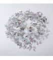 Kutup Yıldızı Desenli Pleksi Pul - 500 Gram - Gümüş