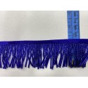 10 Metre - 5 cm - Boru Ve Kum Boncuk Saçak Mavi