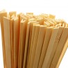 Boyanabilir Yassı Bambu Çita - Doğal Bambu 10 mm - 500 gr