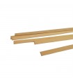 Boyanabilir Yassı Bambu Çita - Doğal Bambu 15 mm - 500 gr
