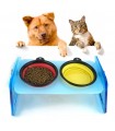 Kedi & Köpek Silikon Mama Standı - Hobi Silikon Kalıbı -Kod: