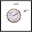 Kare Dekoratif Saat Kalıbı Seti - Hobi Silikon Kalıbı -Kod:425