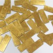 Dört Delikli Dikdörtgen Tekstil Pulu Gold Modeli 250 gr