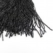 10 Metre - Boncuklu 15 cm - Püskül Saçak Siyah