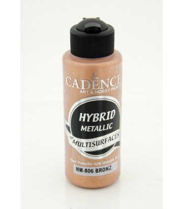 Hybrit (Multi Surface) Metalik Boya Bronz 120 ml - HM-806