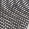 10 Adet Oval Plastik kanvas -26x17 - siyah
