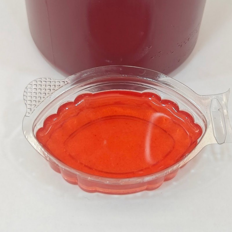 20 ml - Şeffaf Pigment Boya - Açık Kırmızı - Model:Zubi7