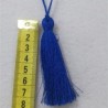 5 Adet - İpek Püskül 7-8 cm - Saks Mavi