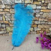 Tekli Kuş Tüyü - Açık Mavi- 25/30 cm