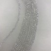 2mm ipe dizili Kristal Boncuk -çin camı janjan şeffaf
