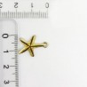 Deniz yıldızı Gold - Metal Kolye Ucu