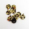 Leopar pul emoji takstil takı bujiteri pulu üstten kulplu 10 mm - 100 gr