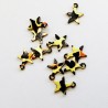 Leopar pul yıldız model takstil takı bujiteri pulu üstten kulplu - 100 gr