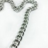 Alüminyum Takı Ve Çanta - 14 mm halka zincir-nikel gümüş