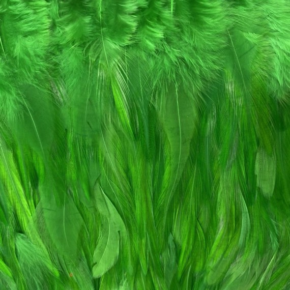 Horoz Tüyü Yeşil 1 Metre
