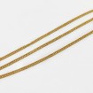 Takı Zinciri - Bileklik ve Kolye - 4.6 mm Gold