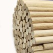 10 Adet - Bambu çubuk - 5 mm x 16 cm ebatlarında
