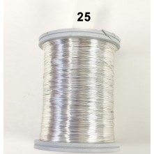 Açık Gümüş Filografi Teli 40 No - 100gr - 25