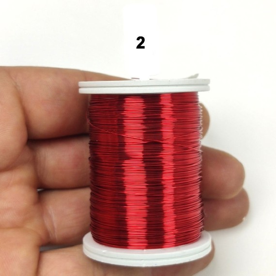Kırmızı Filografi Teli 30 No - 50 gram- 2