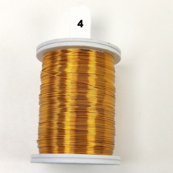 Koyu Sarı Filografi Teli 30 No - 50 gram- 4
