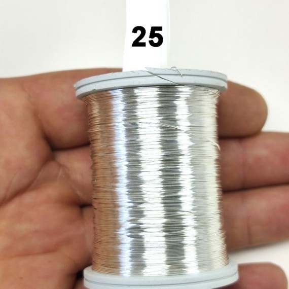 Gümüş Filografi Teli 30 No - 50 gram- 25