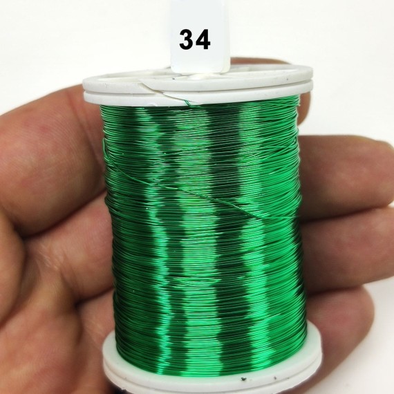 Zümrüt Yeşili Filografi Teli 30 No - 50 gram- 34