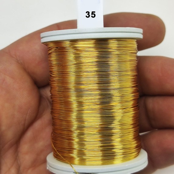 Janjan Sarı Filografi Teli 30 No - 50 gram- 35