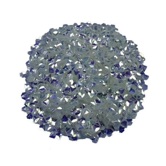 Üçgen Pul Kırığı - Parlak Kristal Mor 10 gr