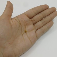Minik Vida  - Reçine Epoksi Takı Gold Küçük