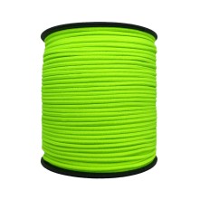 1.5 mm Şapka Lastik - 50 Metre Neon Sarı Yuvarlak Lastik