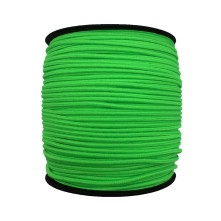12 mm Neon Yeşil Yassı Lastik - 50 Metre