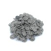 Metal Kolye Tesbih Ucu - Gümüş