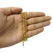 1 Metre - Doğal Kuyumcu Mini Figürlü Kolye - Gold