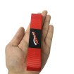 Grogren Kurdele - 3cm Kenarlı Kırmızı 25 Adet