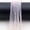 ipe dizili kristal boncuk - şeffaf - 1 mm