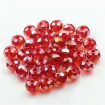 Kristal Boncuk - 10 mm janjanlı kırmızı